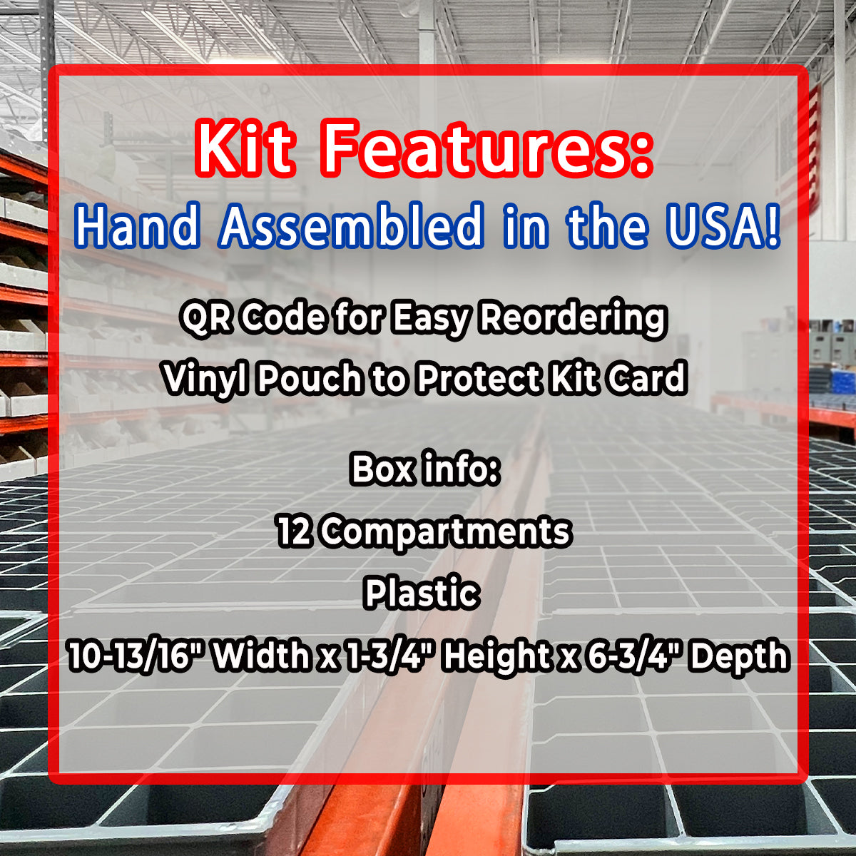 Assortment Kit #646 (355Pcs.) Grade 8 Inch Flat & Lock Washers - Zinc & Yellow Plated