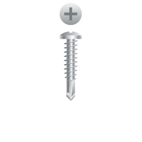 #10 Strong-Point Pan Head 10-16 x 1-1/2, PH, 410 Stainless Steel