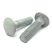 3/8-16x6" A307 Grade A Carriage Bolts Galvanized