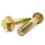 M10-1.5x40 Class 10.9 Hex Flange Bolts Zinc Yellow