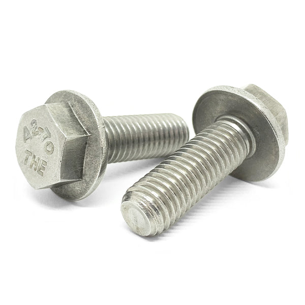 M8-1.25x25 A2-70 Stainless Steel Hex Flange Bolts