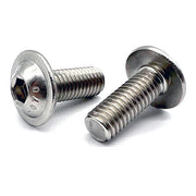 M6-1.0x12 A2-70 Stainless Steel Button Flange Socket Cap Screws