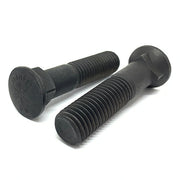 5/8-11x4" Grade 8 #3 Dome Head Plow Bolts Plain