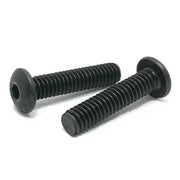 #10-32x5/16" Alloy Button Head Socket Cap Screws Black Oxide