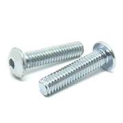 1/4-20x3/4" Alloy Button Head Socket Cap Screws Zinc Clear