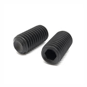 M16-2.00x50 Class 45H Flat Point Allen Socket Set Screws Black Oxide