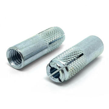 5/16-18" Drop-In Anchor Zinc Clear Steel