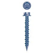 #1/4 Strong-Point Hex Washer Head 1/4 x 1-1/4, Hi-Low-Blue Ceramic
