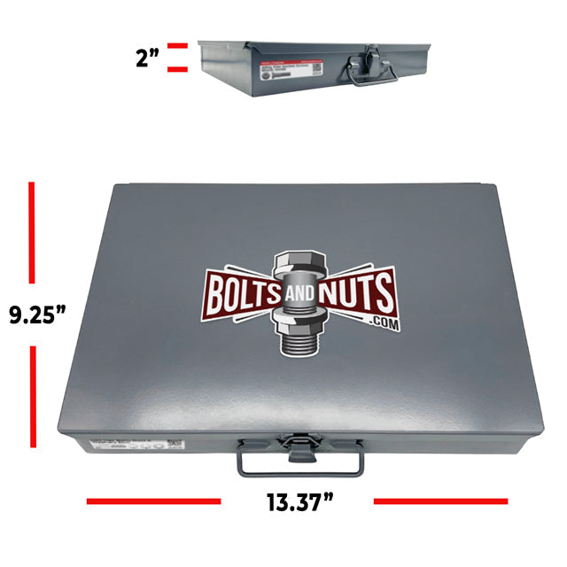 Metric A2-70 Stainless Steel Flat Socket Screws - 305 PCS