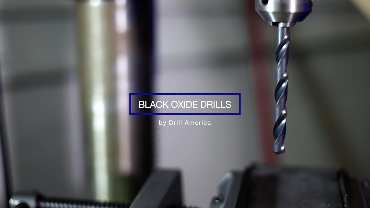 29 Piece HSS Black Oxide Split Pont Drill Bit Set, 1/16" - 1/2", Round Bit Cooler Case, D/ASP Series