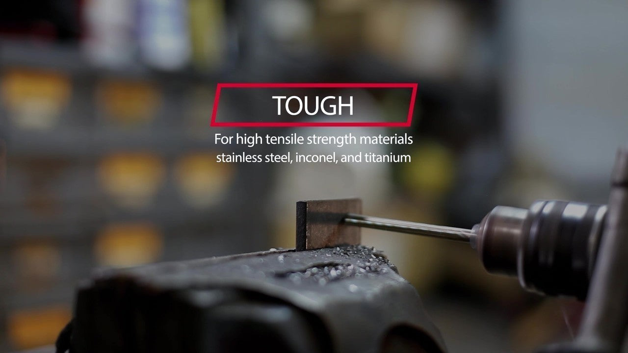 A Cobalt Split Point Stub Drill Bit