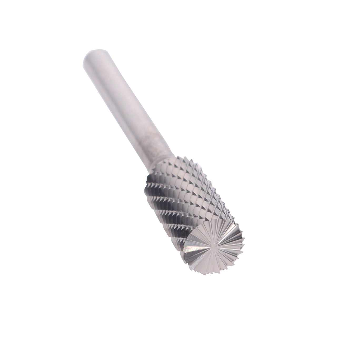SB-4 7/16" X 1" Cylindrical End Cut Carbide Bur 1/4" Shank