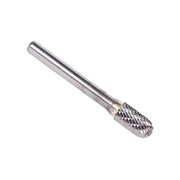 SC-3A 3/8" X 1" Cylindrical Radius End Carbide Bur 1/4" Shank