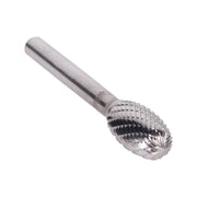 SE-3 3/8" X 5/8" Oval Carbide Bur 1/4" Shank