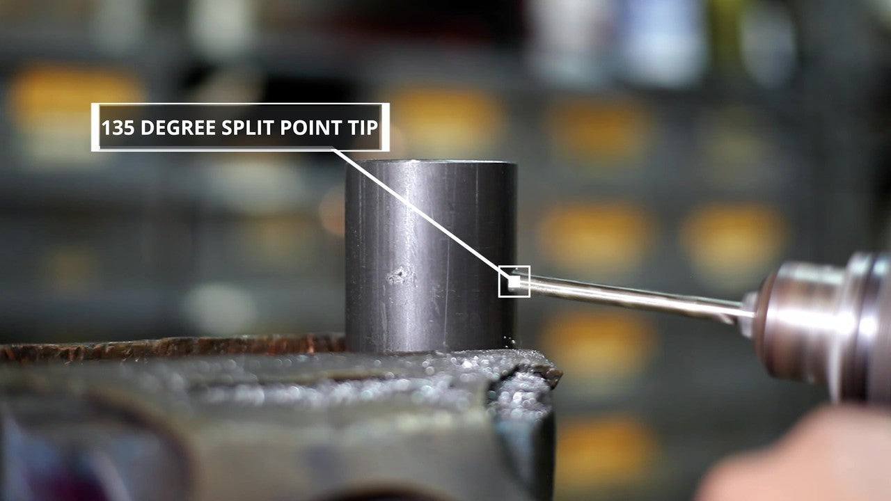 1-1/2" Cobalt Drill Bit with 1/2" Reduced Shank, D/ACO