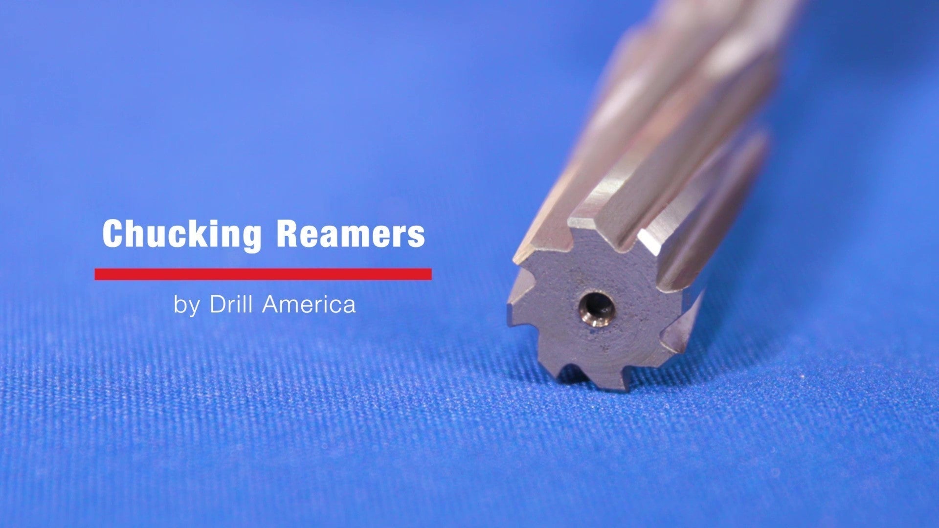 B HSS Straight Shank Straight Flute Chucking Reamer