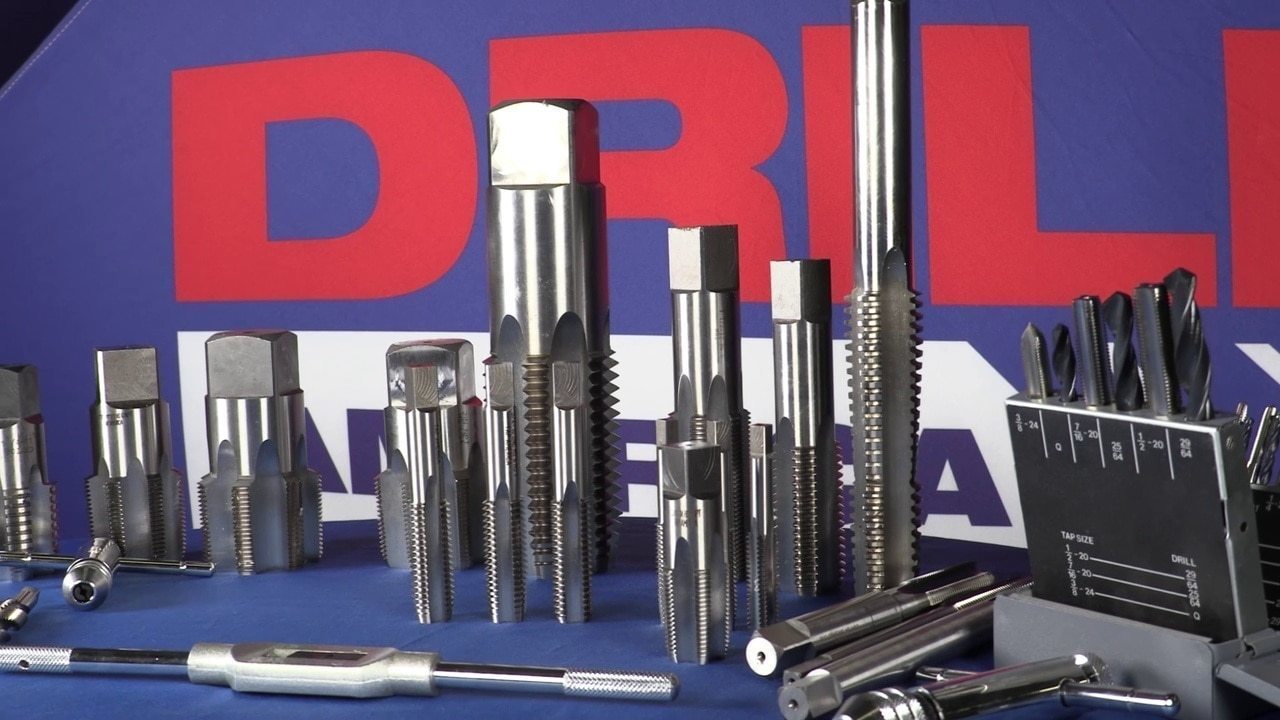 #3-56 UNF Carbon Steel Tap Set