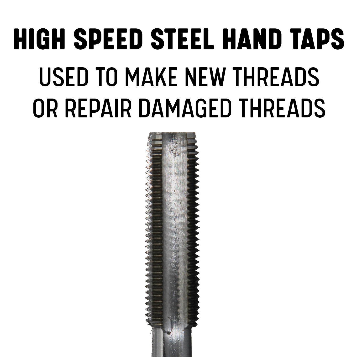 m36 X 3 HSS Plug Tap and 33.00mm HSS 1/2" Shank Drill Bit Kit