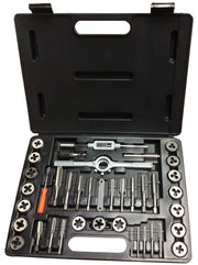 3.00mm - 12.00mm Carbon Steel Tap and Die Set with Round Die