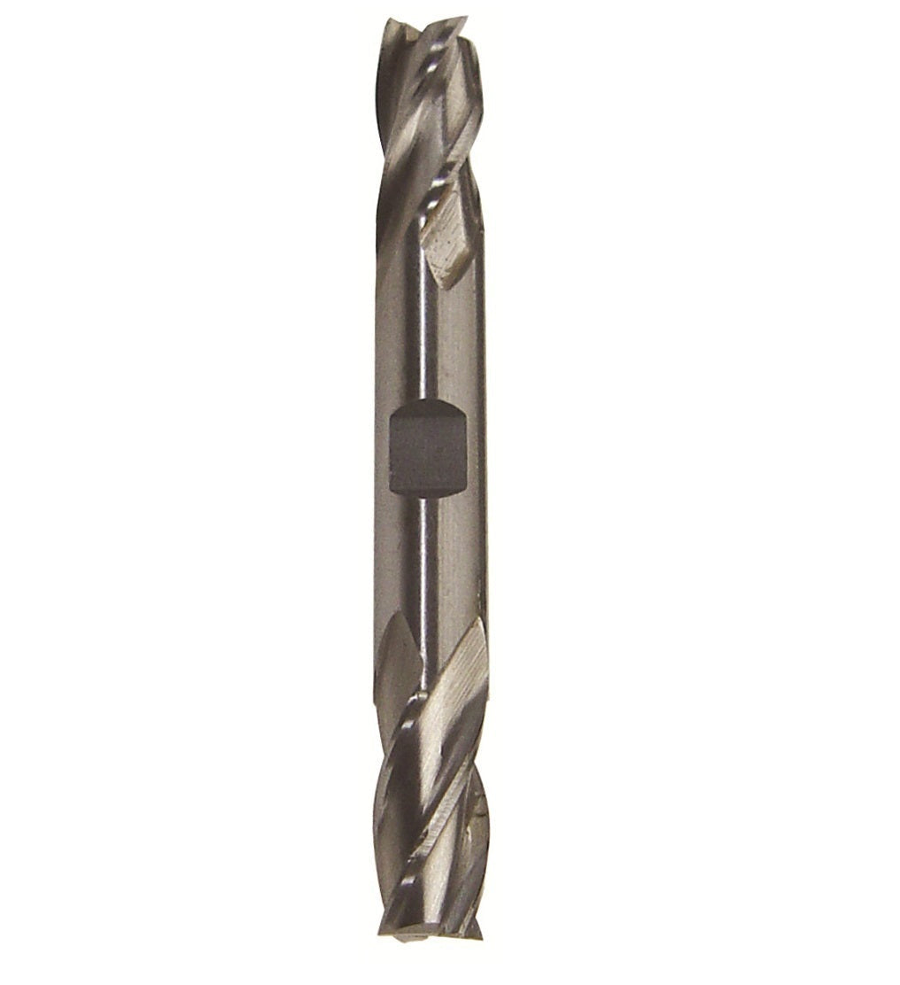 29/64" X 1/2" HSS 4 Flute Double End End Mill