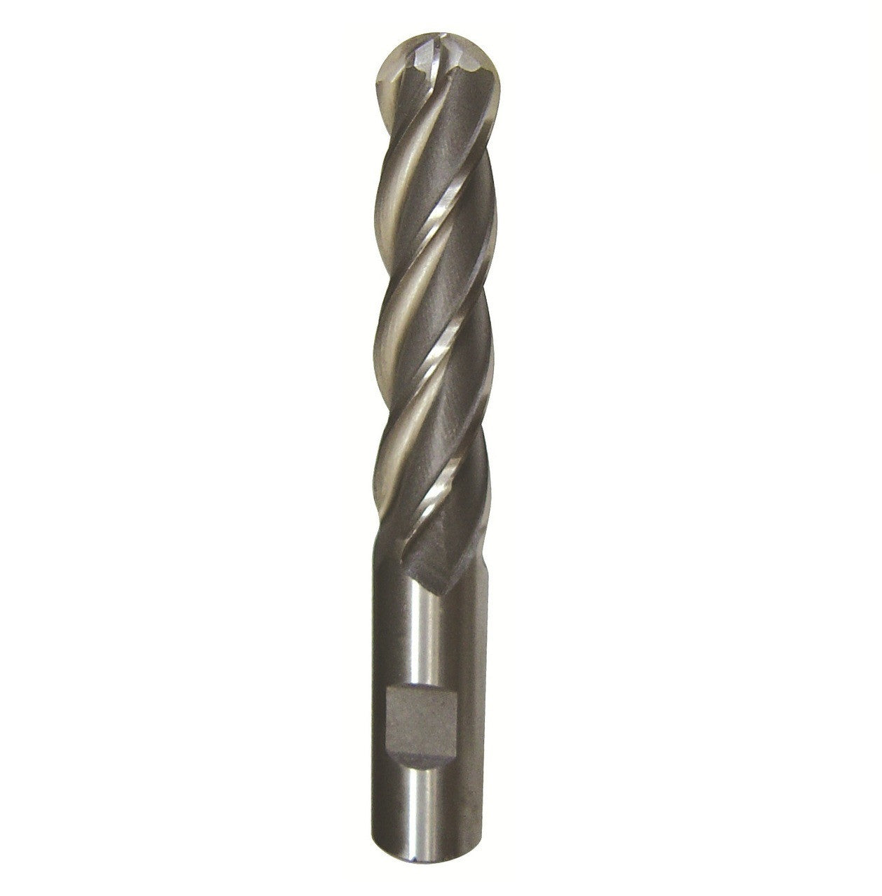 5/16" X 3/8" HSS 4 Flute Single End Ball End Mill