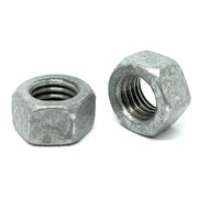 1/2"-13 Grade 2 Finished Hex Nuts Galvanized