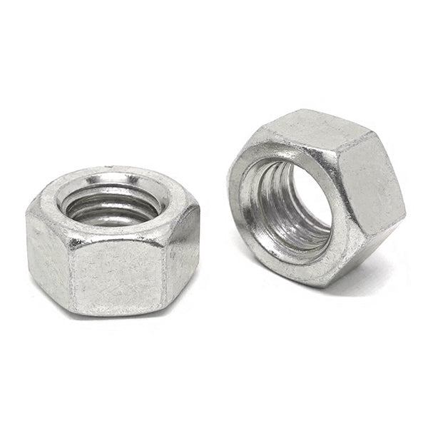 9/16"-12 316 Stainless Steel Finished Hex Nuts
