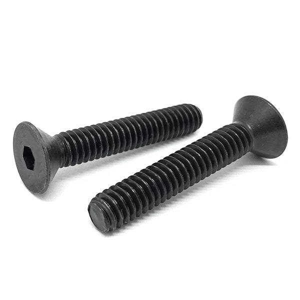 M16-2.0x30 Class 12.9 Alloy Flat Socket Head Cap Screws Black Oxide