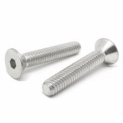 #10-32x5/8" 18-8 Stainless Steel Flat Head Socket Cap Screws