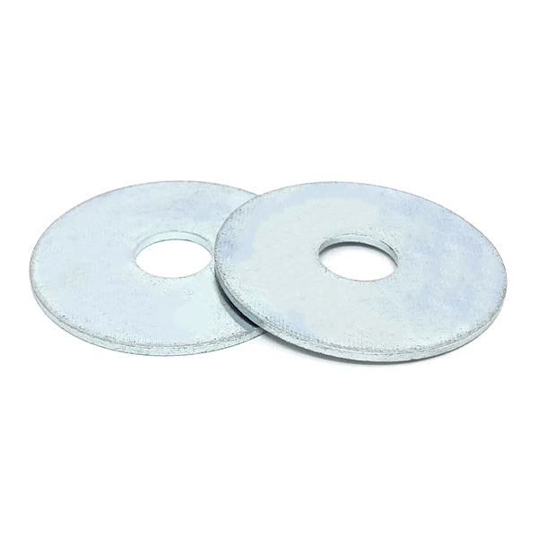 3/8"x1 Steel 1/16" Thick Fender Washers Zinc
