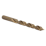 25/64" Stepped Point Cobalt Drill Bit with 3-Flat Shank