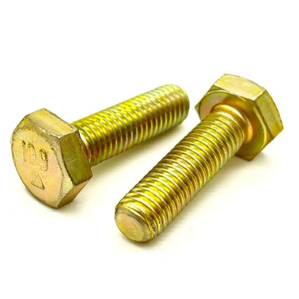 M16-2.00x35 Class 10.9 Hex Cap Screws Zinc Yellow
