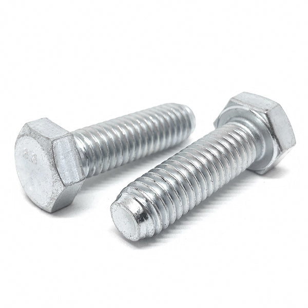 M7-1.00x12 Class 8.8 Hex Cap Screws Zinc Clear