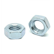3/8"-24 Grade A Hex Jam Nuts Zinc