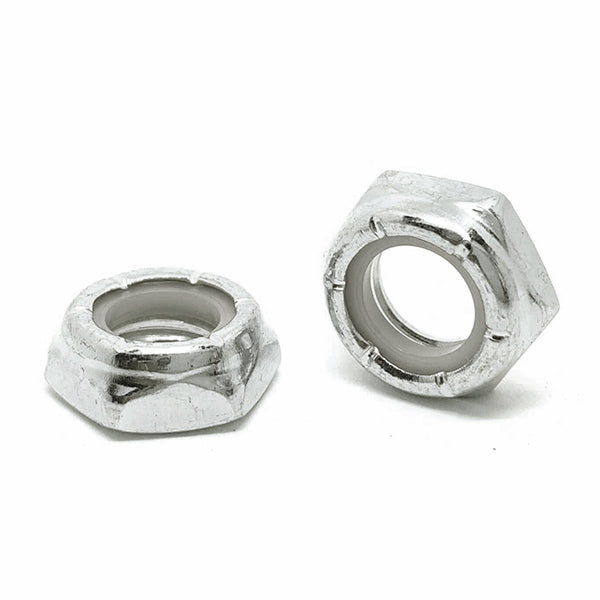 M10-1.5 A2-70 Stainless Steel Nylon Insert Hex Jam Nuts