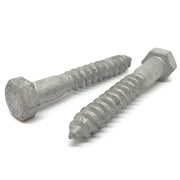 3/8-7x2-1/2" Hex Lag Screws A307 Grade A Galvanized
