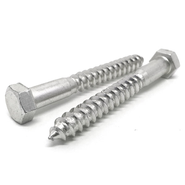 5/16-9x4-1/2" 316 Stainless Steel Hex Lag Screws