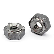 5/16"-18 3 Prong Long Pilot Hex Weld Nuts