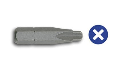 4.00mm X 1-1/8" BNAE Insert Bit with 1/4" Hex Shank
