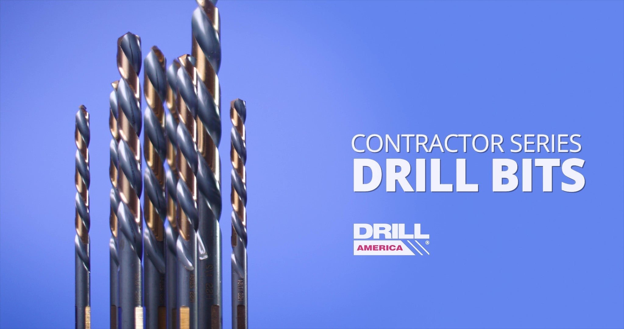3/32" HSS Black & Gold Split Point Drill Bit, Contractor Series