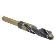 51/64" HSS Black & Gold Drill Bit with Reduced 1/2" 3-Flat Shank, Contractor Series