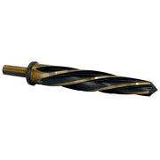 1" HSS Black & Gold 1/2" Straight Shank Bridge Reamer