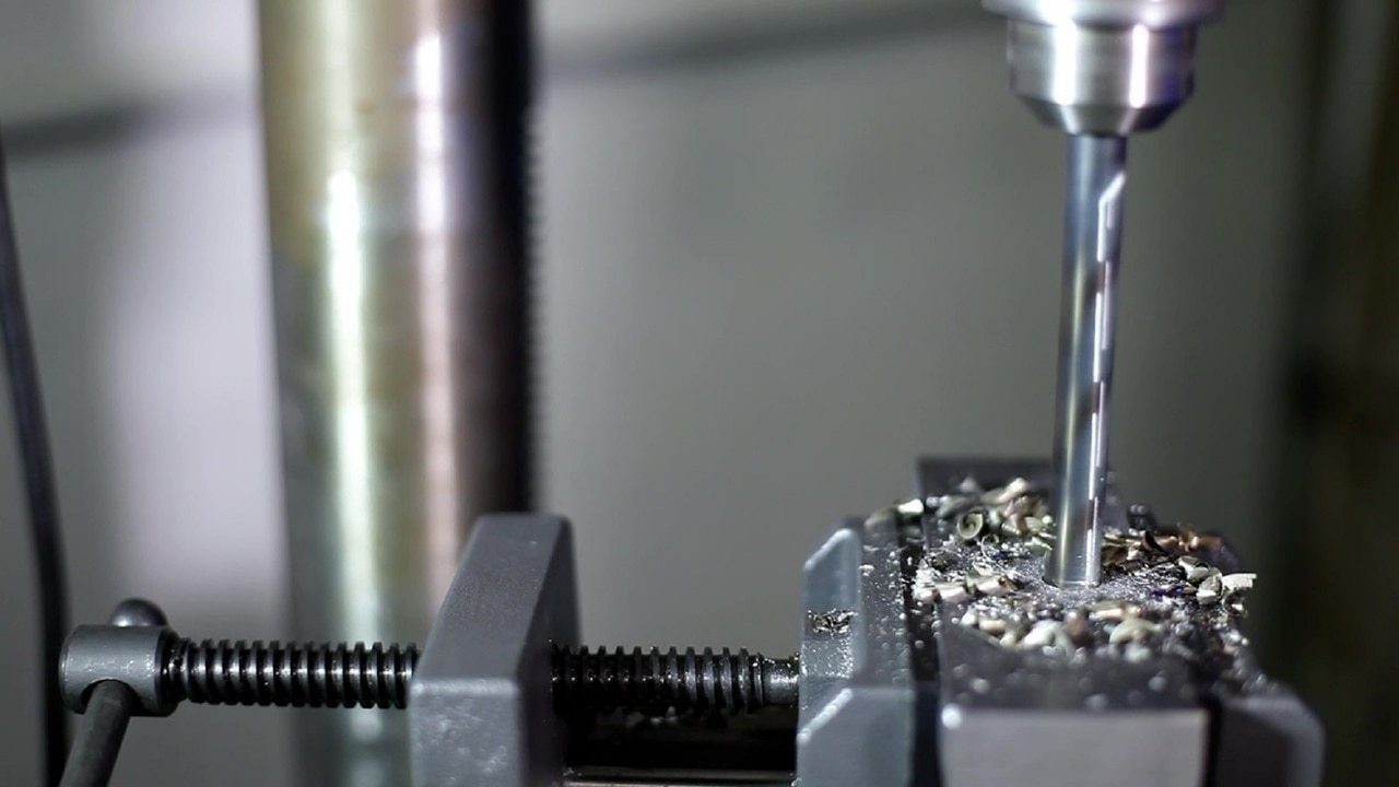 7/8" HSS Black & Gold Drill Bit with Reduced 1/2" 3-Flat Shank, KFD