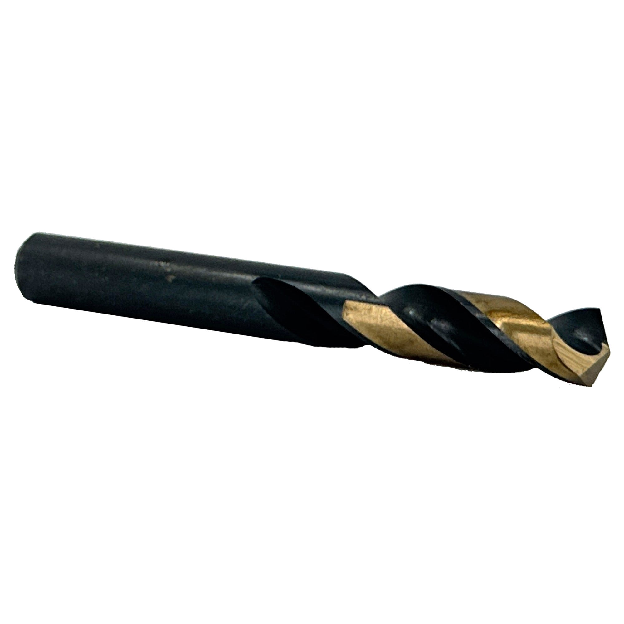 13/64" HSS Black & Gold Split Point Stub Drill Bit, Contractor Series
