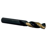 1/8" HSS Black & Gold Split Point Stub Drill Bit, Contractor Series