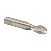 1/2" Carbide 2 Flute Single End Ball End Mill