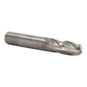 1/4" Carbide 4 Flute Single End Ball End Mill