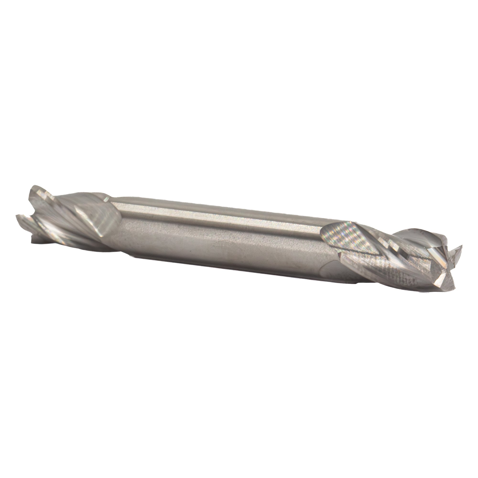1/2" Carbide 4 Flute Double End Stub End Mill
