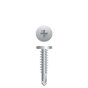 #10 Strong-Point Pancake Head 10-16 x 1-1/2, PH, Strong-Shield