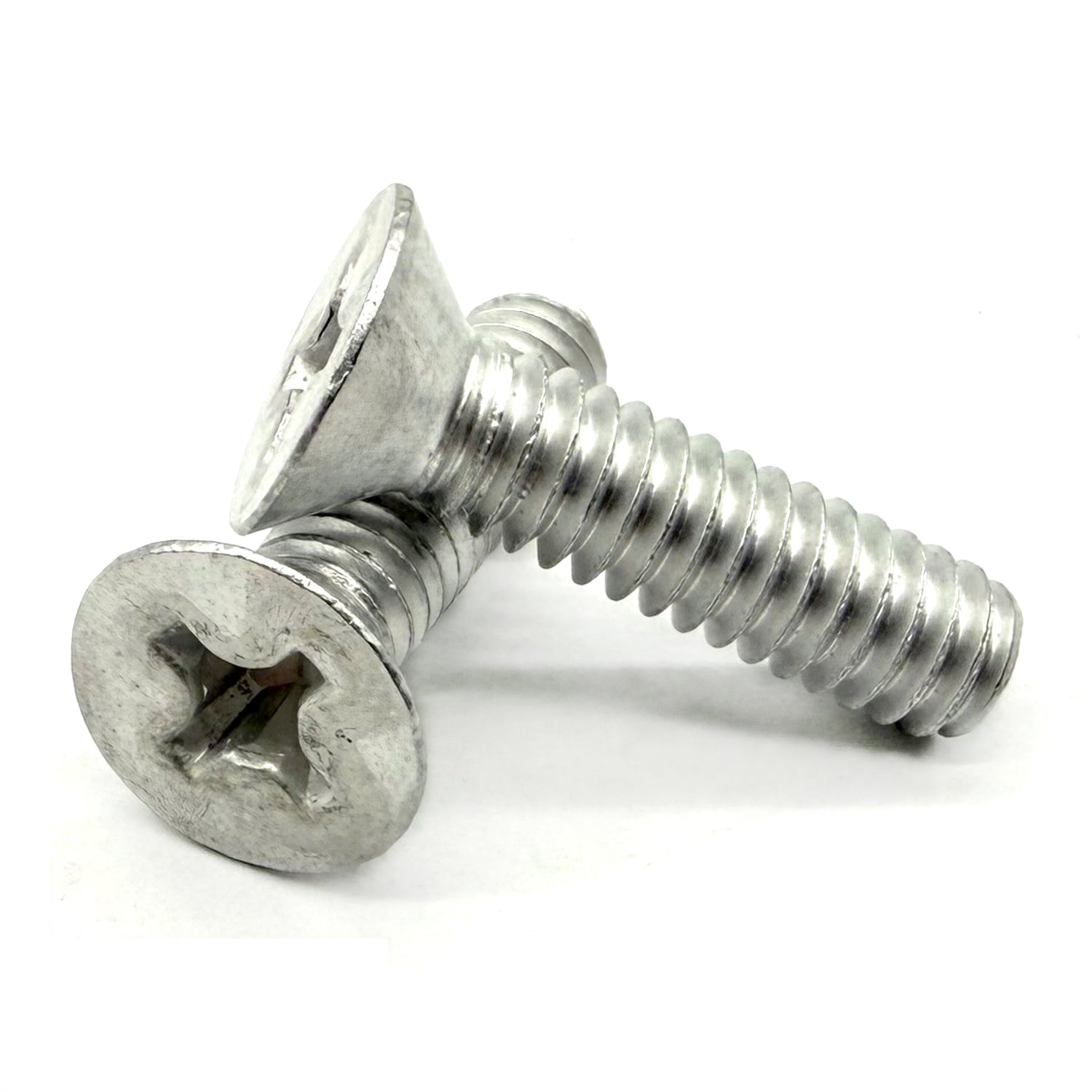 5/16"-18x1" Aluminum Phillips Flat Head Machine Screw